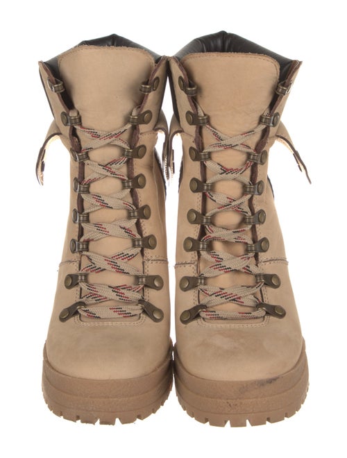 See by Chloé Suede Lace-Up Boots