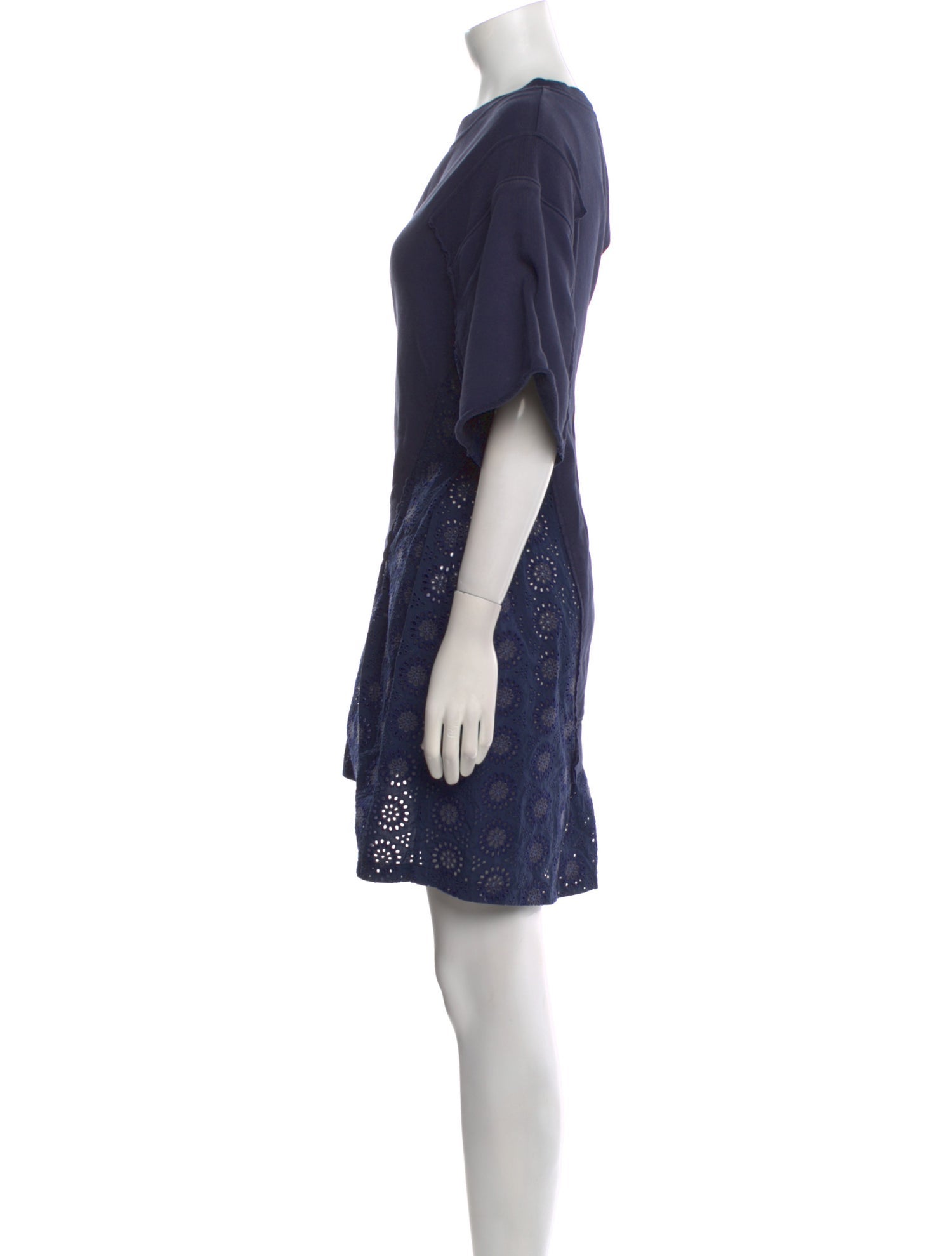 See by Chloé Crew Neck Mini Dress