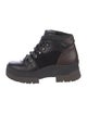 See by Chloé Leather Combat Boots