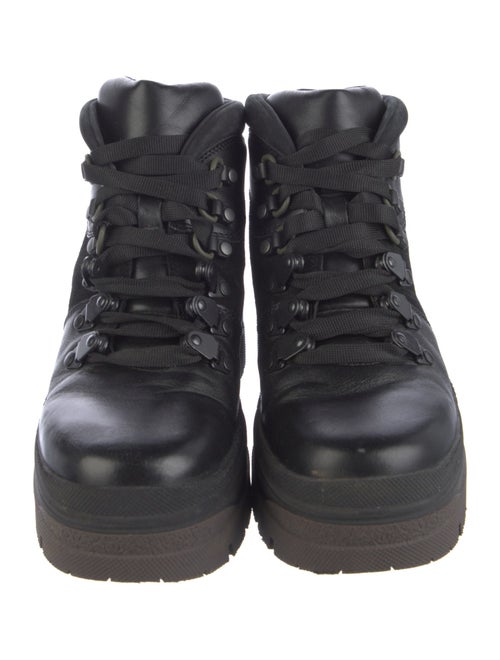 See by Chloé Leather Combat Boots