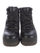 See by Chloé Leather Combat Boots