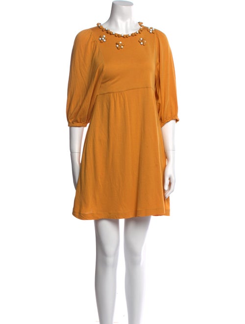 See by Chloé Crew Neck Mini Dress