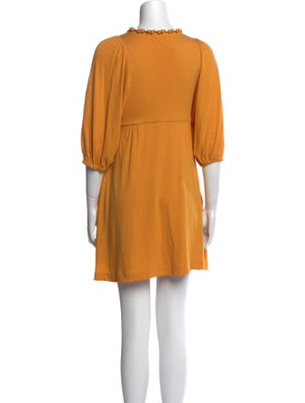See by Chloé Crew Neck Mini Dress