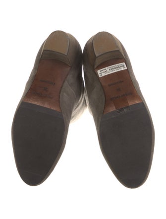 See by Chloé Suede Leather Trim Embellishment Western Boots