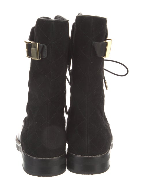 See by Chloé Leather Combat Boots
