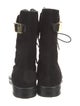 See by Chloé Leather Combat Boots