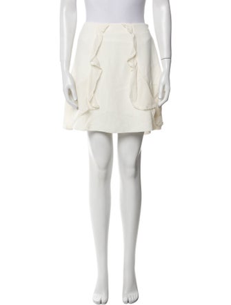 See by Chloé Lace Trim Embellishment Mini Skirt