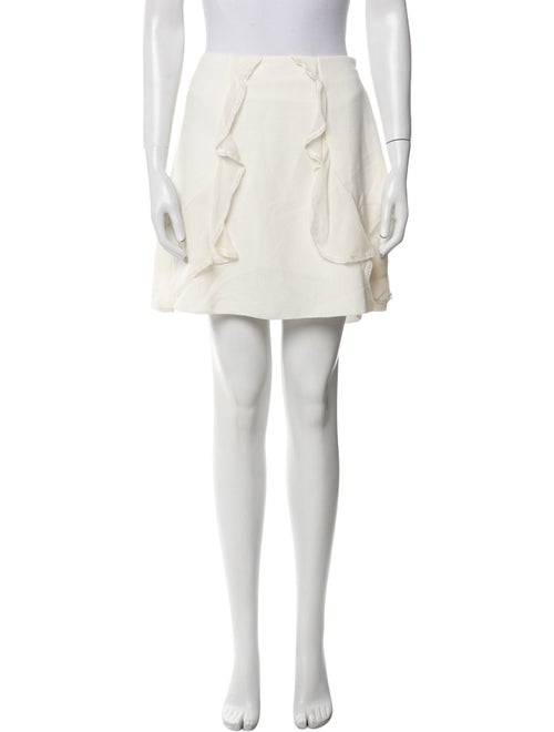 See by Chloé Lace Trim Embellishment Mini Skirt