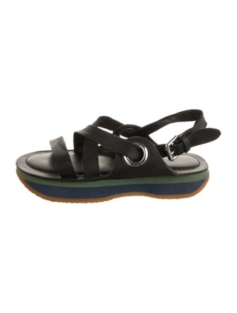 See by Chloé Leather Slingback Sandals