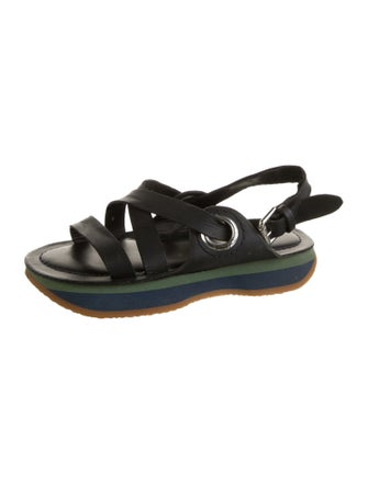 See by Chloé Leather Slingback Sandals