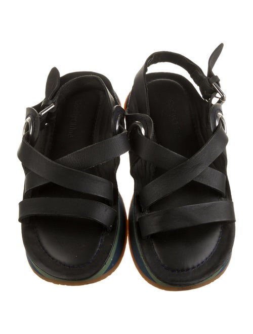 See by Chloé Leather Slingback Sandals