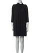 See by Chloé Mock Neck Mini Dress