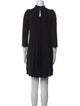 See by Chloé Mock Neck Mini Dress