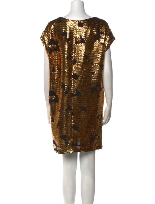 See by Chloé Bateau Neckline Mini Dress