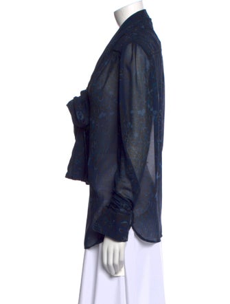 See by Chloé V-Neck Long Sleeve Blouse