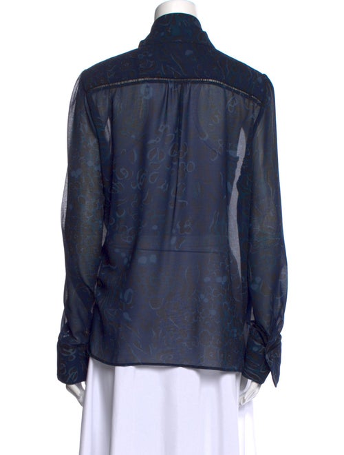 See by Chloé V-Neck Long Sleeve Blouse