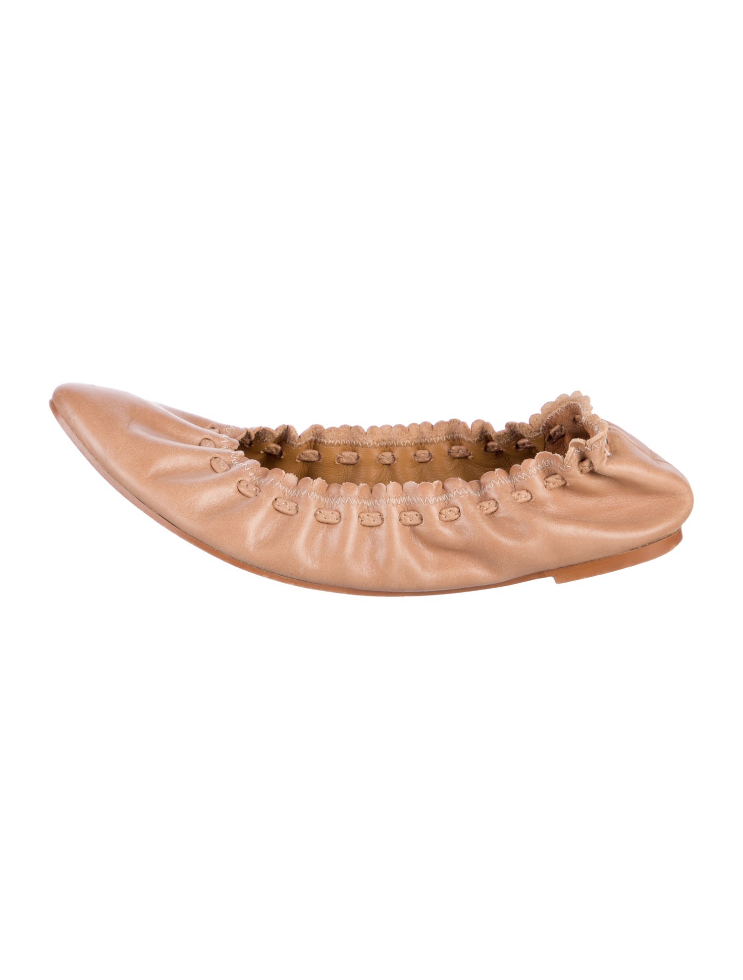 See by Chloé Leather Ballet Flats
