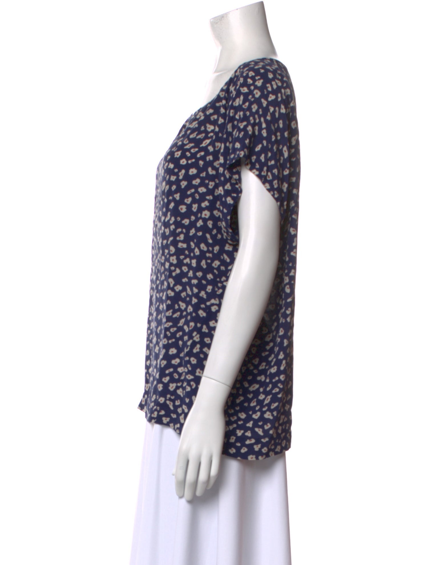 See by Chloé Silk Printed Blouse