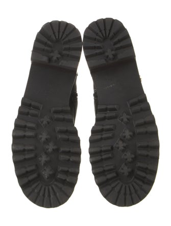 See by Chloé Leather Combat Boots