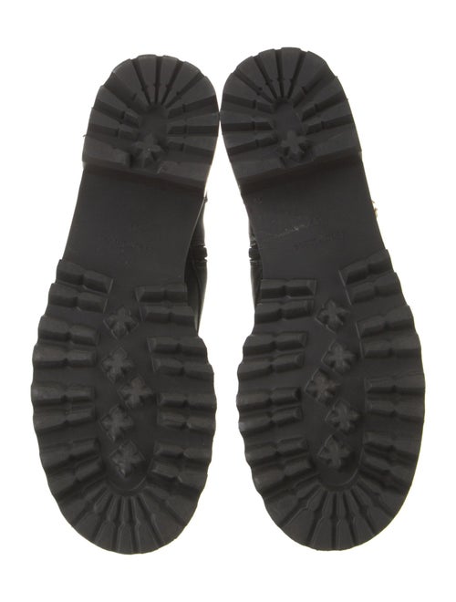 See by Chloé Leather Combat Boots