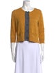 See by Chloé Wool Colorblock Pattern Sweater