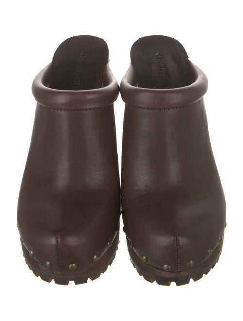 See by Chloé Leather Studded Accents Rain Boots