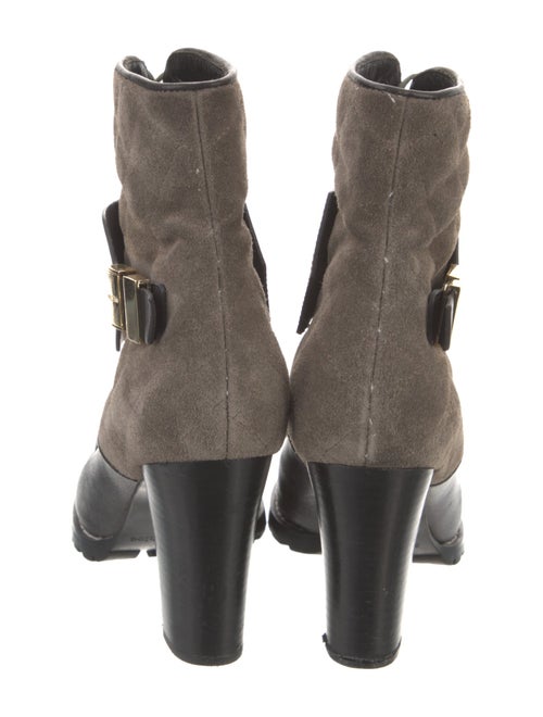 See by Chloé Suede Combat Boots