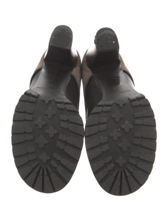 See by Chloé Suede Combat Boots