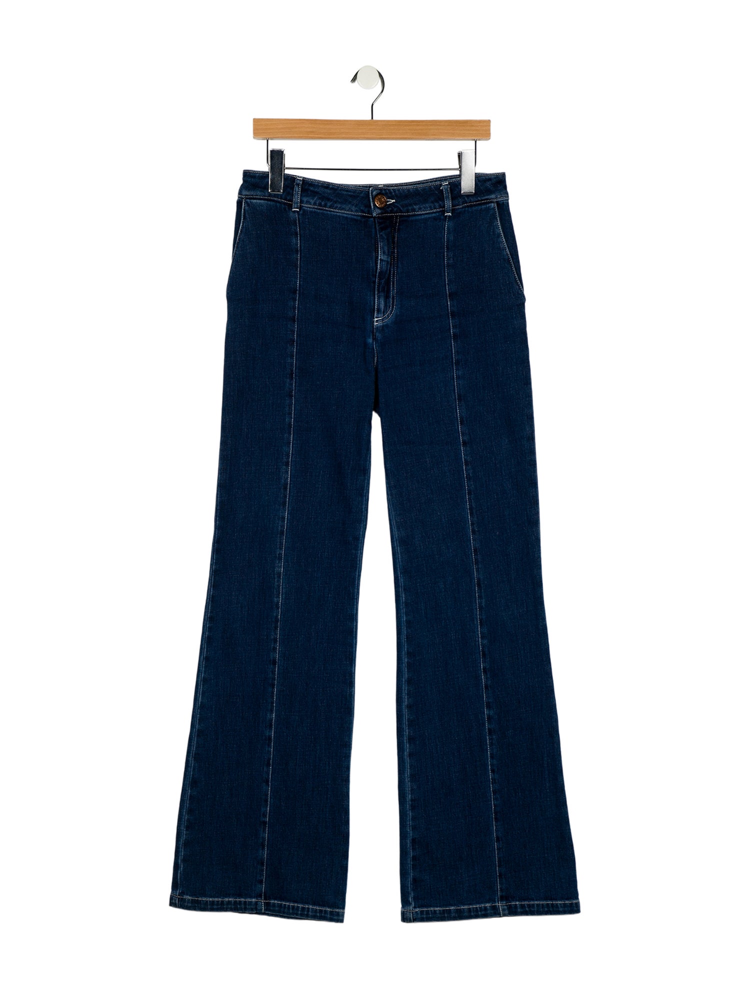 See by Chloé High-Rise Wide Leg Jeans