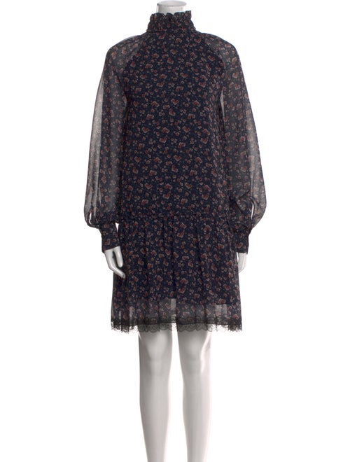 See by Chloé Floral Print Knee-Length Dress
