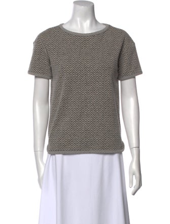 See by Chloé Bateau Neckline Short Sleeve Sweatshirt
