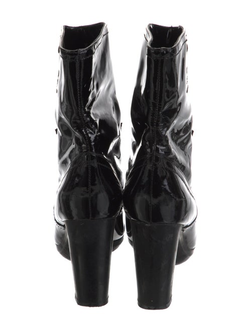 See by Chloé Patent Leather Rain Boots