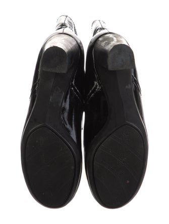 See by Chloé Patent Leather Rain Boots