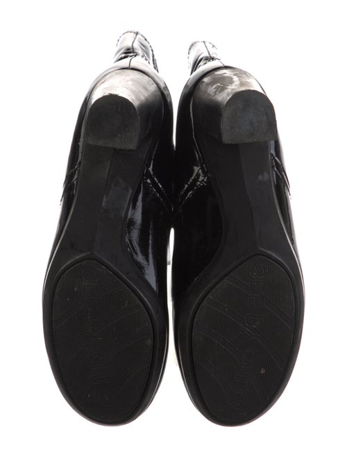 See by Chloé Patent Leather Rain Boots