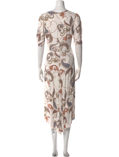 See by Chloé Floral Print Midi Length Dress