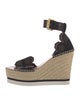 See by Chloé Suede Colorblock Pattern Espadrilles