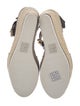 See by Chloé Suede Colorblock Pattern Espadrilles