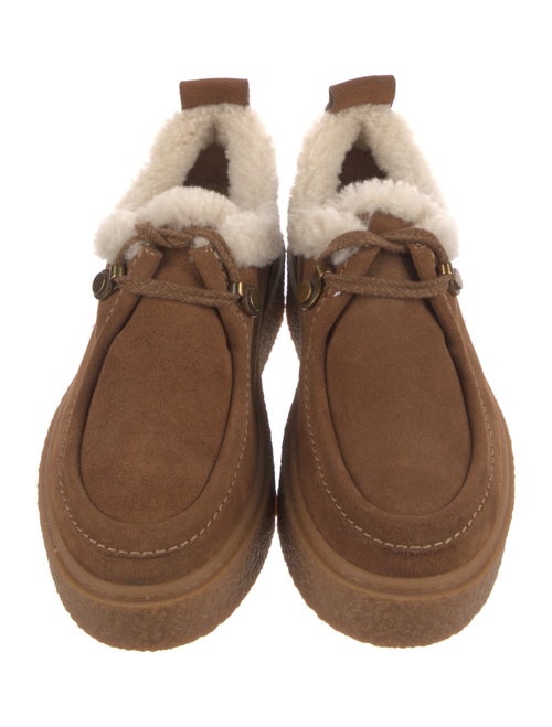 See by Chloé Suede Lace-Up Boots