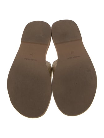 See by Chloé Leather Printed Slides