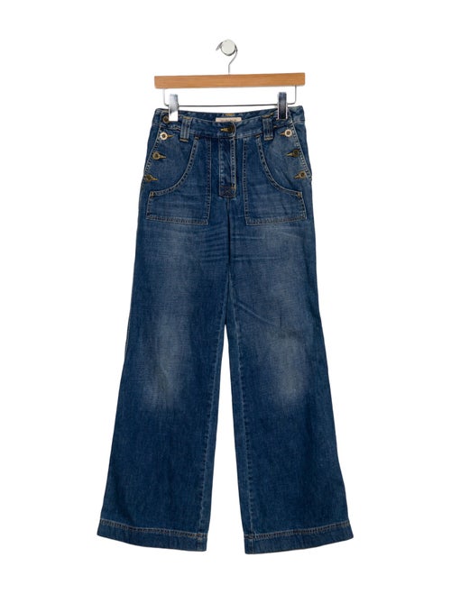 See by Chloé Mid-Rise Wide Leg Jeans