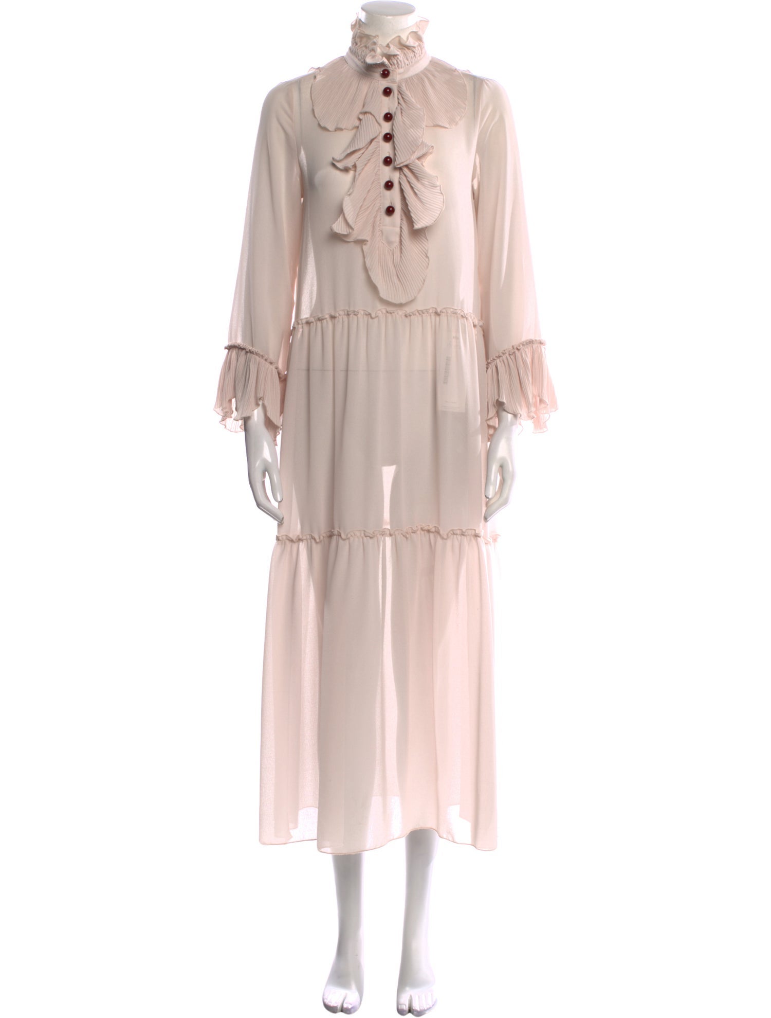 See by Chloé Mock Neck Long Dress