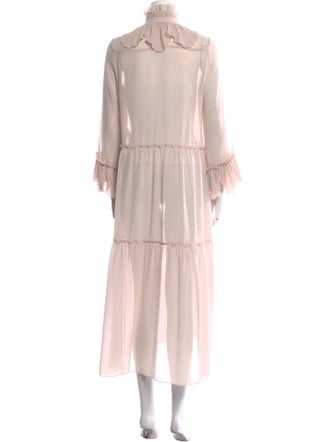 See by Chloé Mock Neck Long Dress
