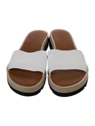 See by Chloé Leather Slides