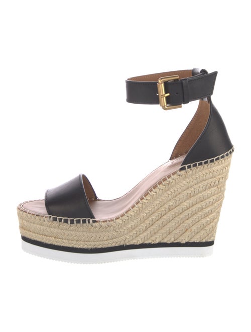 See by Chloé Leather Whipstitch Trim D'Orsay Pumps