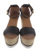 See by Chloé Leather Whipstitch Trim D'Orsay Pumps