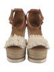 See by Chloé Leather Leather Trim Embellishment Espadrilles