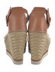 See by Chloé Leather Leather Trim Embellishment Espadrilles