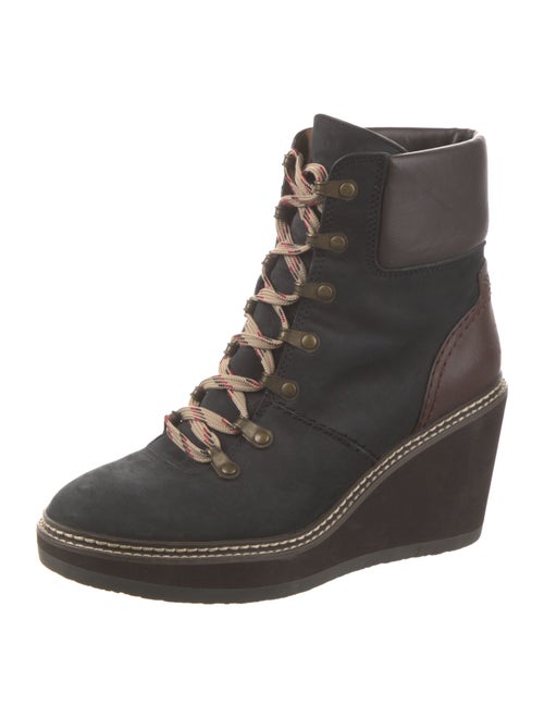 See by Chloé Suede Lace-Up Boots