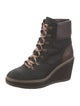See by Chloé Suede Lace-Up Boots