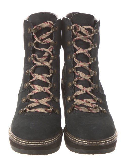 See by Chloé Suede Lace-Up Boots